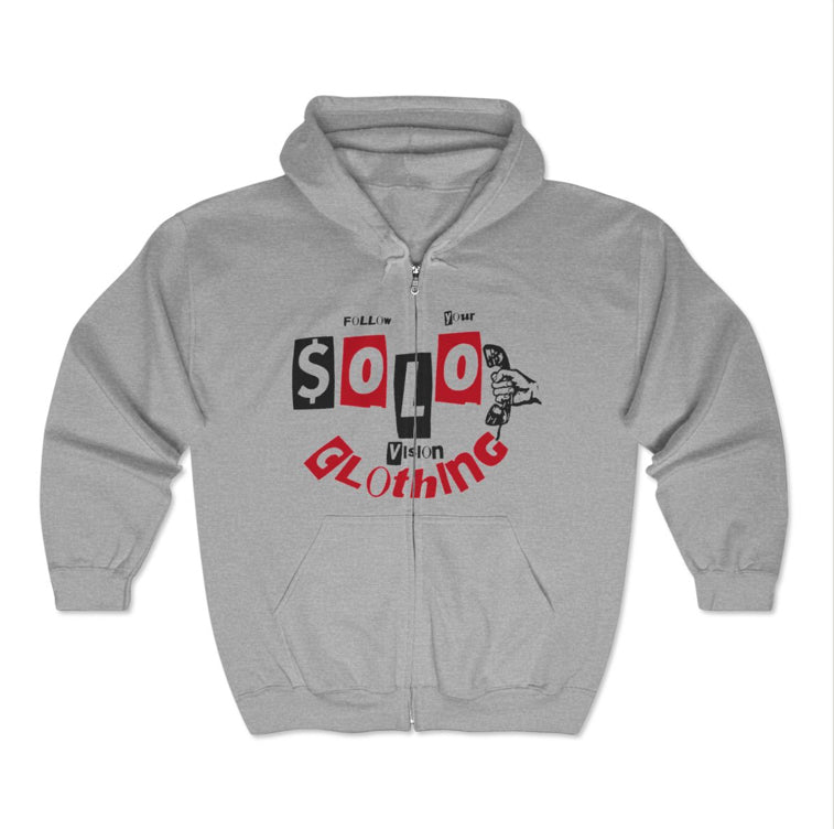 Solo Clothing Zip Hoodie